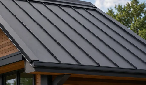 Standing seam metal roofing panels